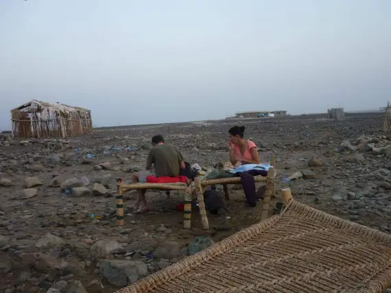 Danakil campsite